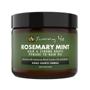 Sunny Isle Rosemary Mint Hair & Strong Roots Pomade-To-Hair Oil 5oz